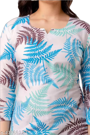 Kurti For Women - Blue.