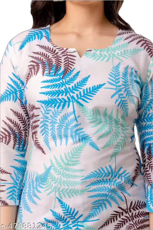 Kurti For Women - Blue.