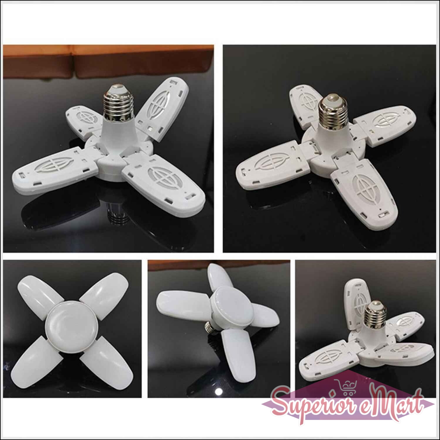 Mini Fan Blade LED Bulb - Superior eMart