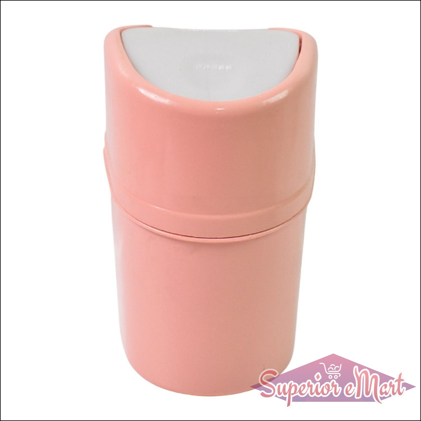 Mini Trash Can with Lid - Superior eMart