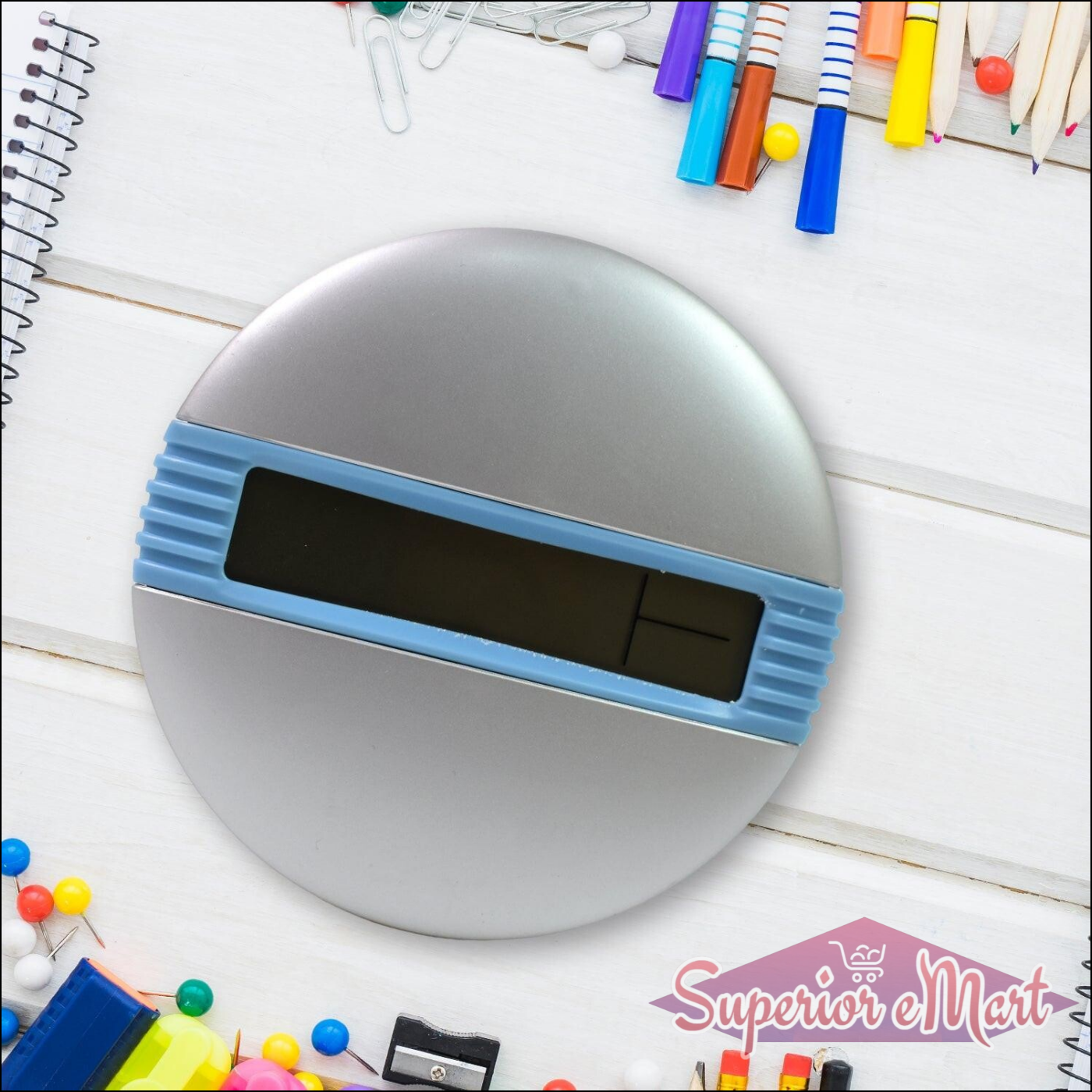 Minimalist Desktop Alarm Clock Sleek Design - Superior eMart