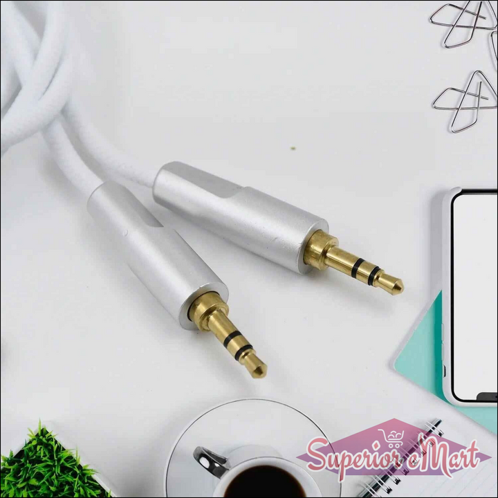 Mobile Tablet AUX Cable 1000mm - Superior eMart
