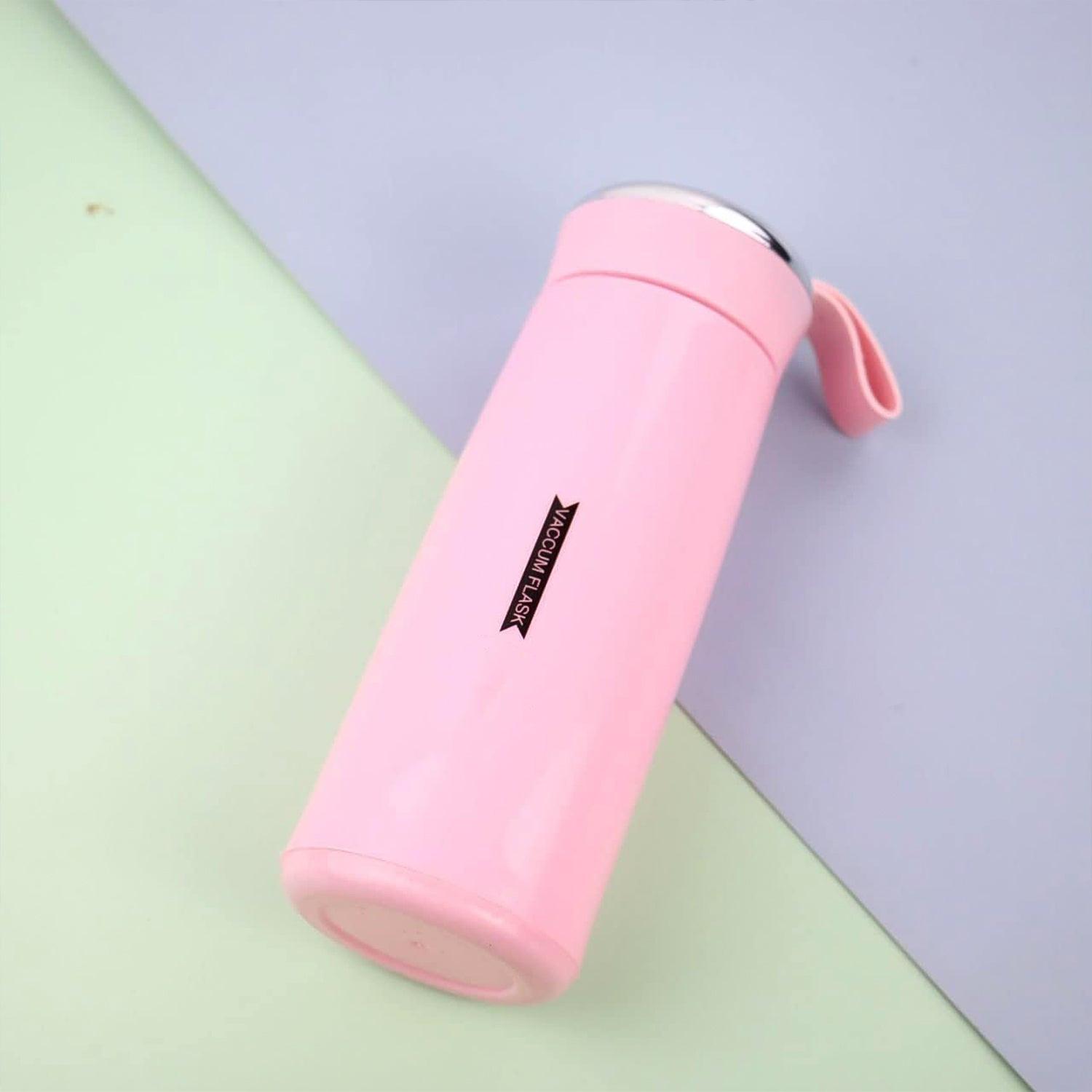 Superior eMart leak proof glass water bottle in pink with a sleek design for on-the-go hydration