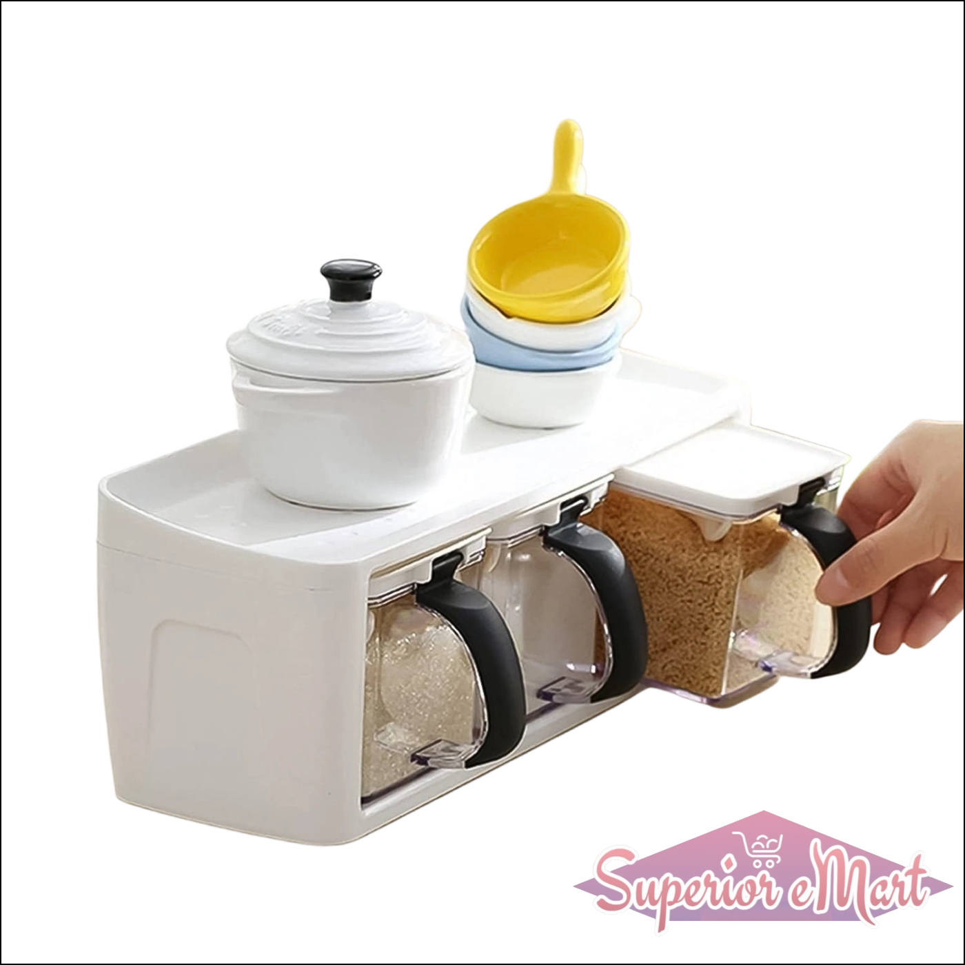 Modular Spice Storage Box Set (3 Pc) - Superior eMart