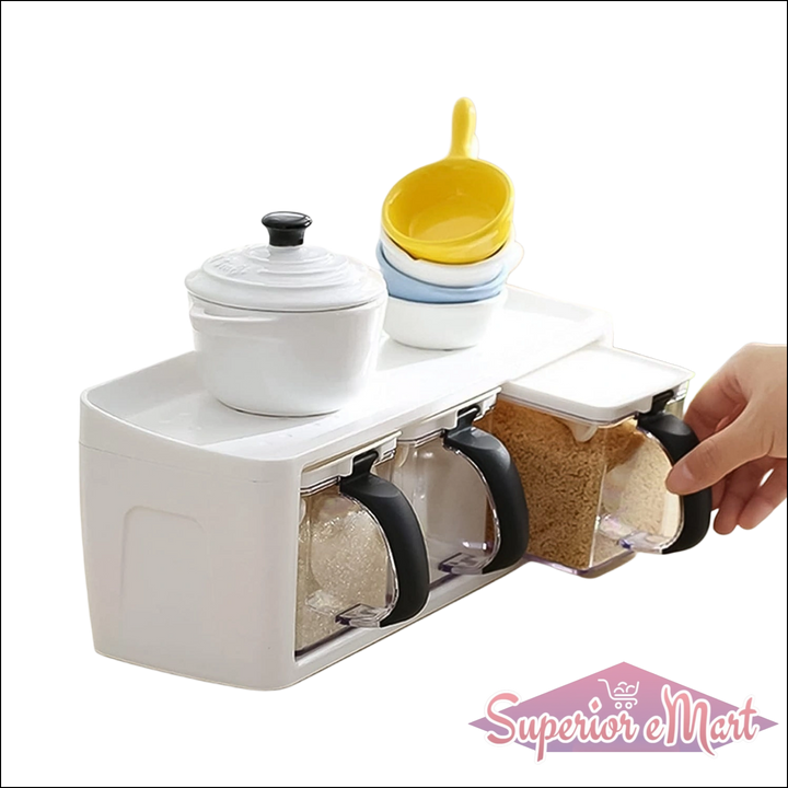 Modular Spice Storage Box Set (3 Pc) - Superior eMart