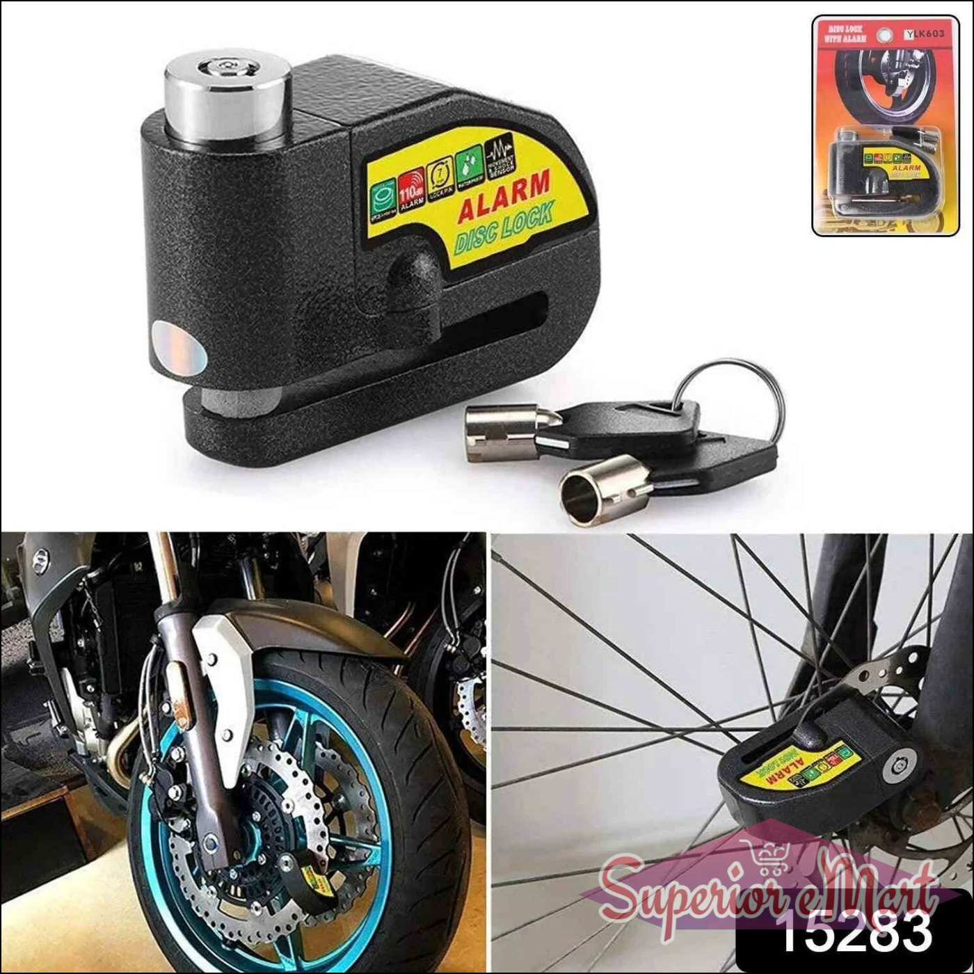 Motorbike Disc Brake Lock - Superior eMart
