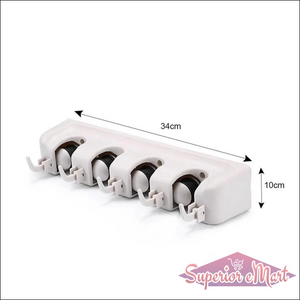 Mounted Mop Organizer for Easy Storage - Superior eMart