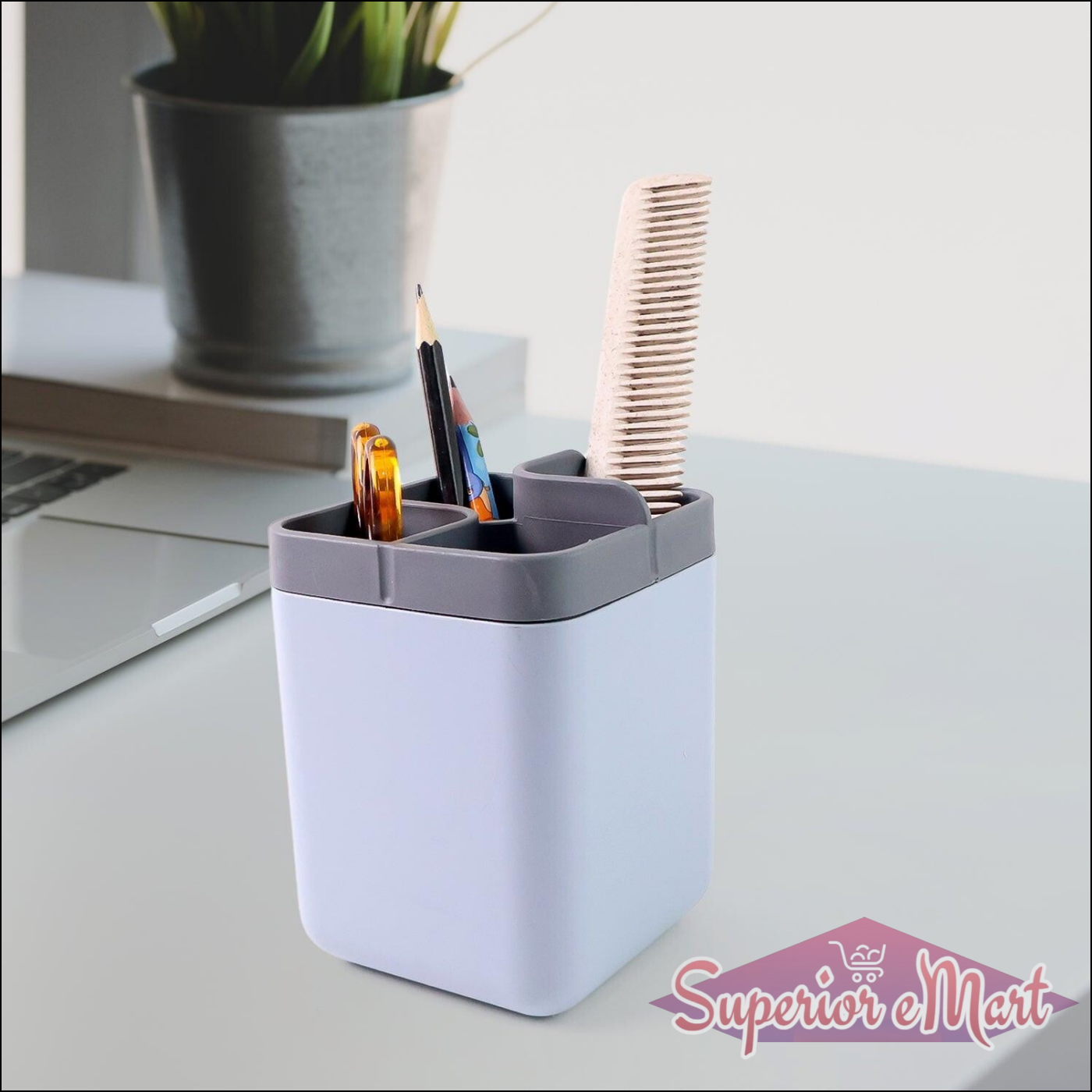 Multi Compartment Desk Organizer - Durable & Stylish - Superior eMart