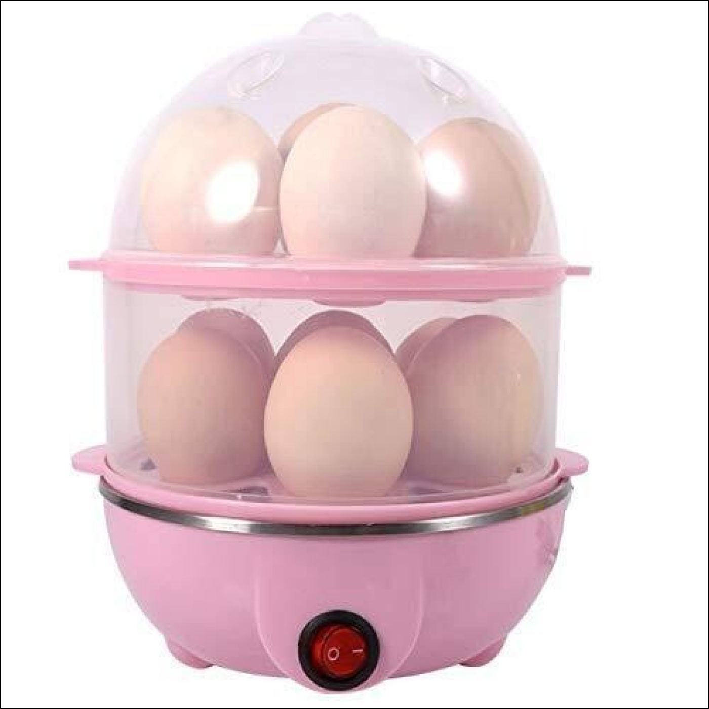 115 Multi-function 2 Layer 14 Egg Cooker Boilers  Steamer