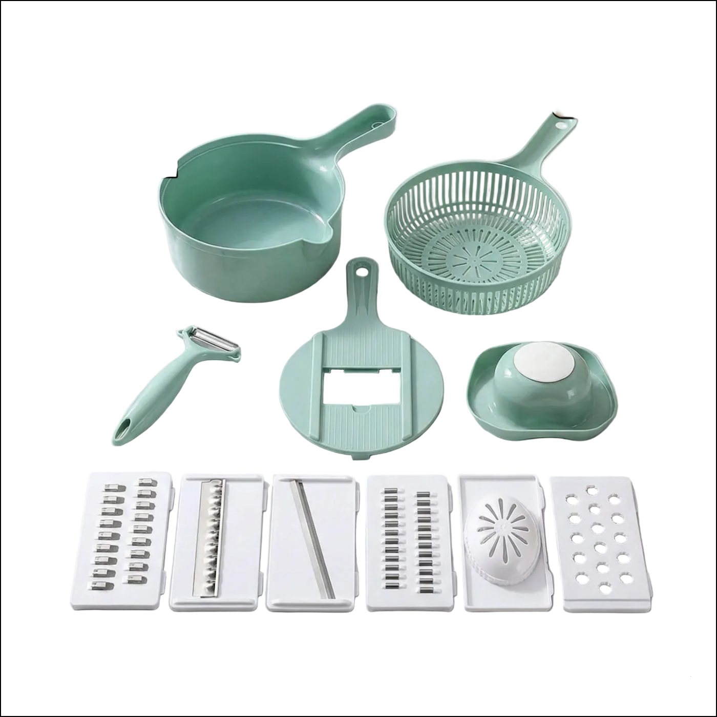 Multi-functional kitchen vegetable slicer set - home &