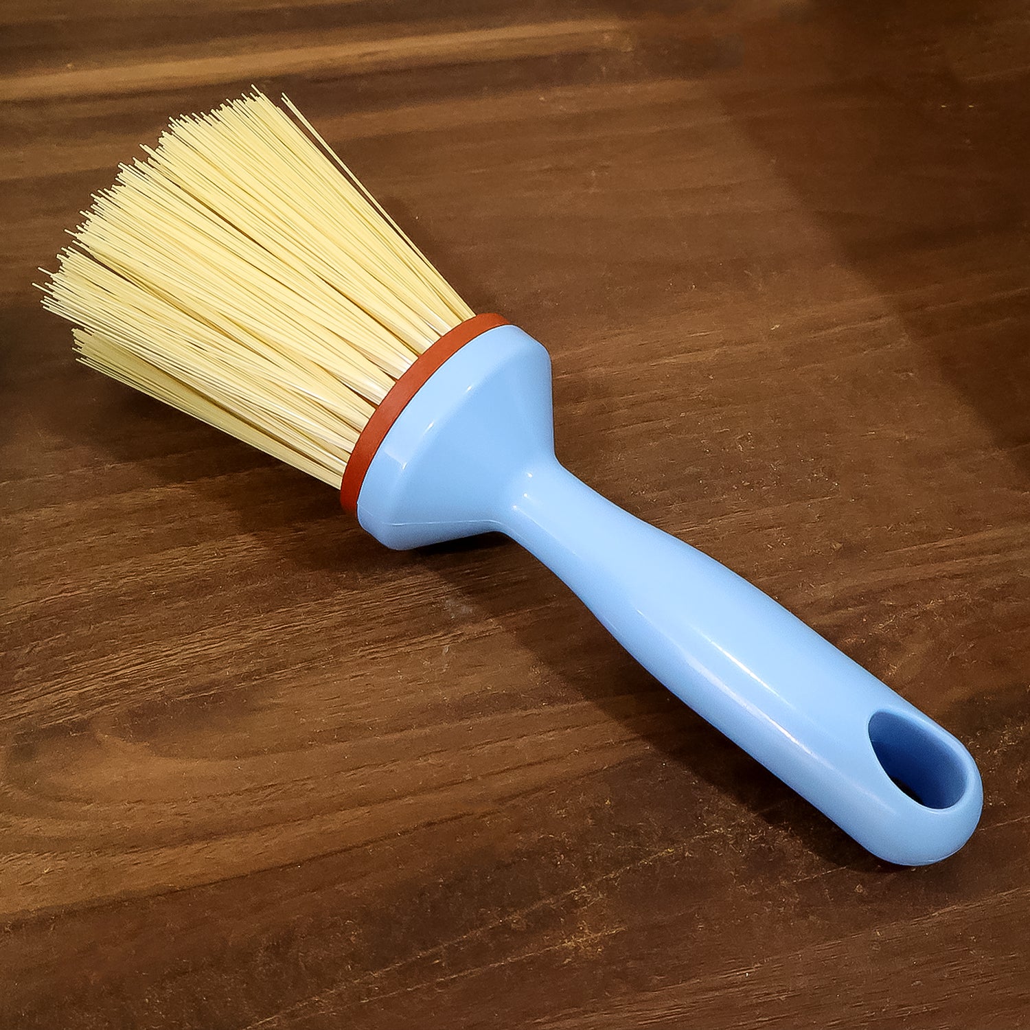 Superior eMart multi-purpose cleaning brush with blue handle and stiff bristles for home use