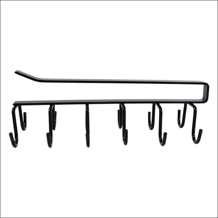 Multi-Purpose Iron 6 Hanger Hooks - Durable & Space Saving - Superior eMart