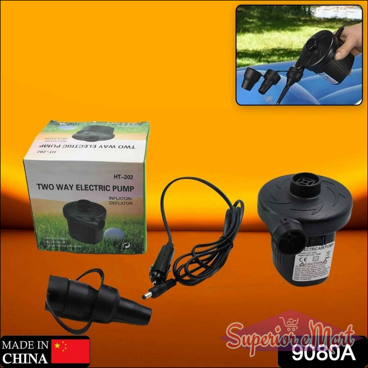 Multi-purpose Quick Inflate Deflate Air Pump - Superior eMart