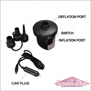 Multi-purpose Quick Inflate Deflate Air Pump - Superior eMart