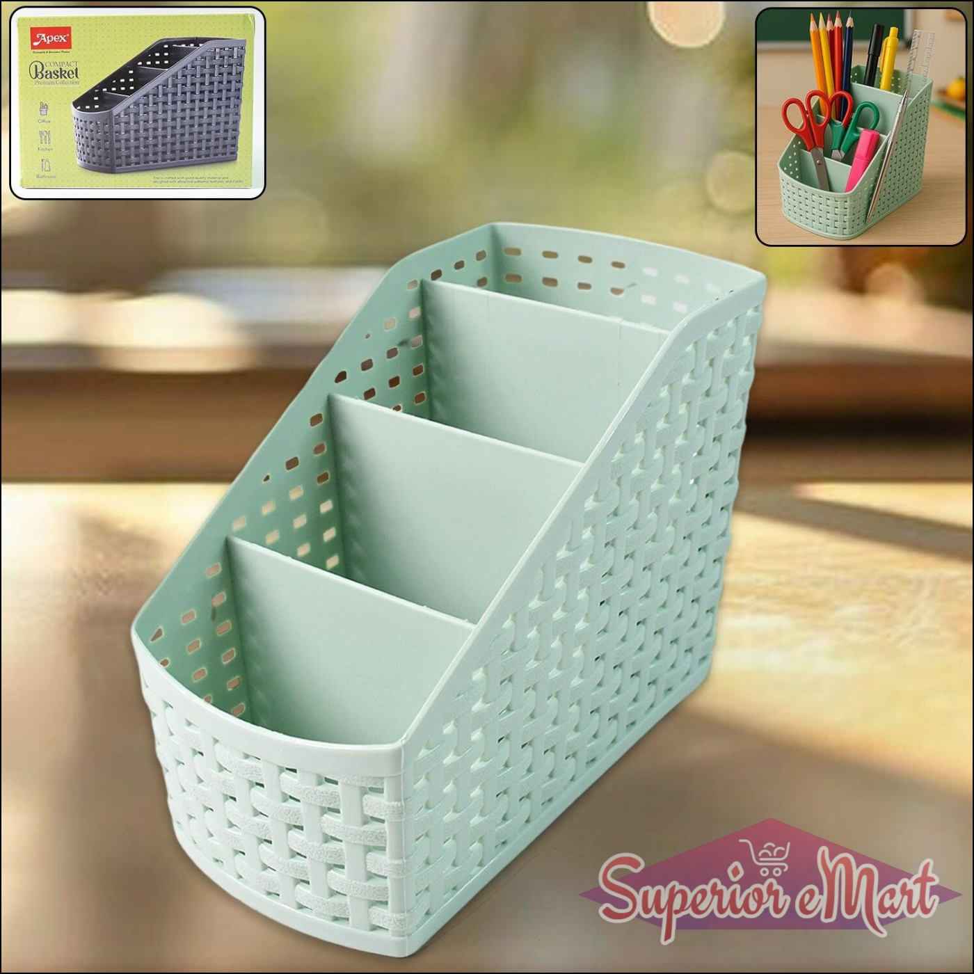 Multi-Purpose Storage Basket Organizer - Superior eMart
