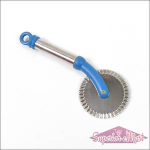 Multi Purpose Use Curly Pizza Cutter | Pastry Cutter | Sandwiches Cutter (1 Pc) - Superior eMart