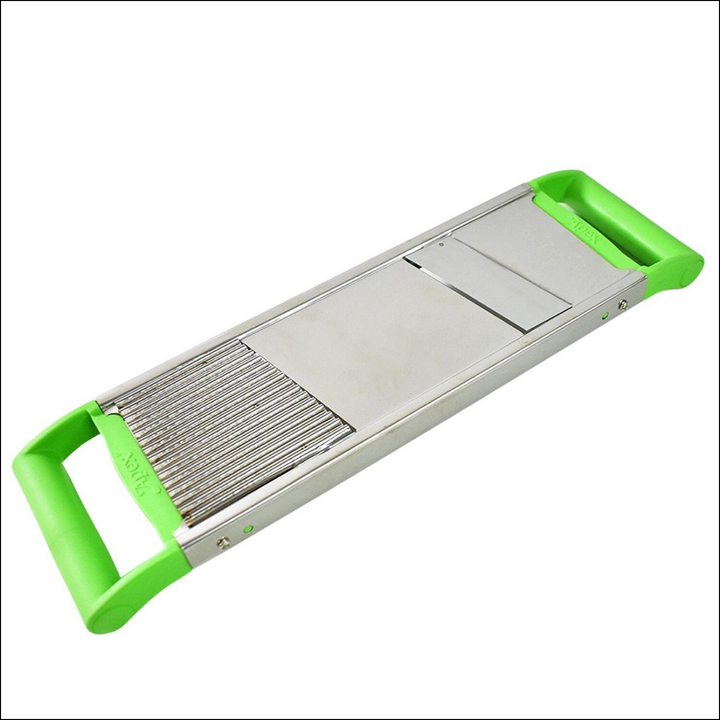 Multi-Purpose Vegetable Cutter with Green Handles - Superior eMart