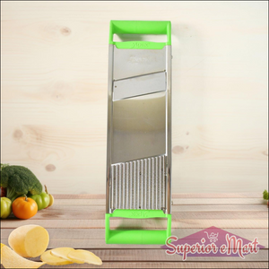 Multi-Purpose Vegetable Cutter with Green Handles - Superior eMart