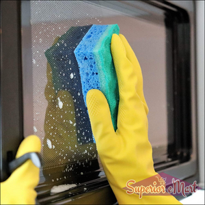 Multi-Purpose Yellow Gloves 2 Pair Set - Superior eMart
