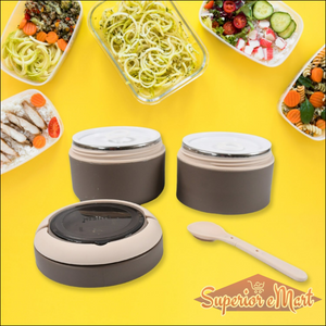 Superior eMart stainless steel lunch box leak proof with multiple compartments for meal prep