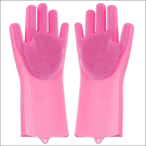 Multicolor Silicone Cleaning Gloves - Superior eMart