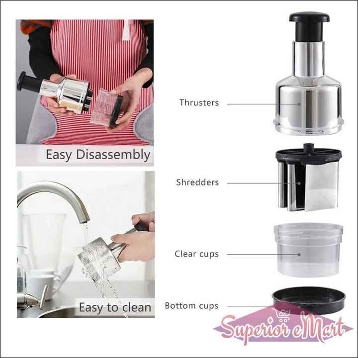 Multifunctional Onion Cutter / Vegetable Cutting Tool Home Kitchen Accessory - Superior eMart