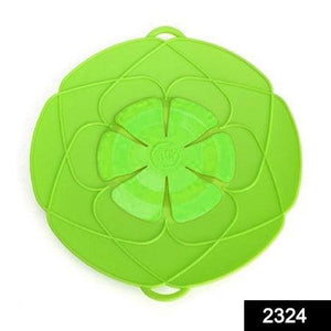 Superior eMart multifunctional silicone lid cover in vibrant green for versatile kitchen use