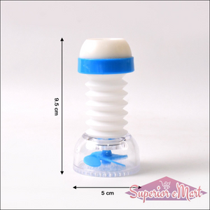 Multipurpose Adjustable Kitchen Sink Tap Water Filter With Rotating Faucet Sprayer (1 Pc) - Superior eMart