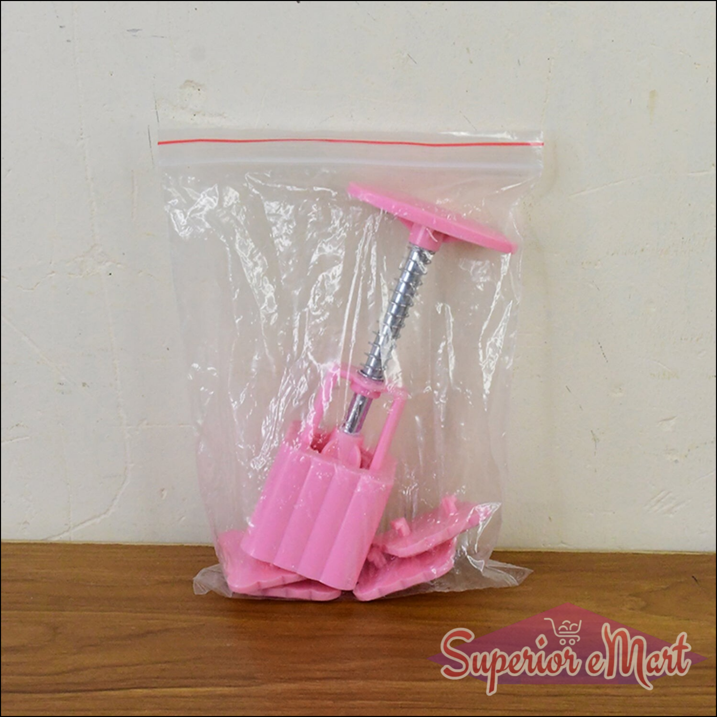 Multipurpose Cookie Biscuit Stamp Mold Set With Press Handle - Superior eMart