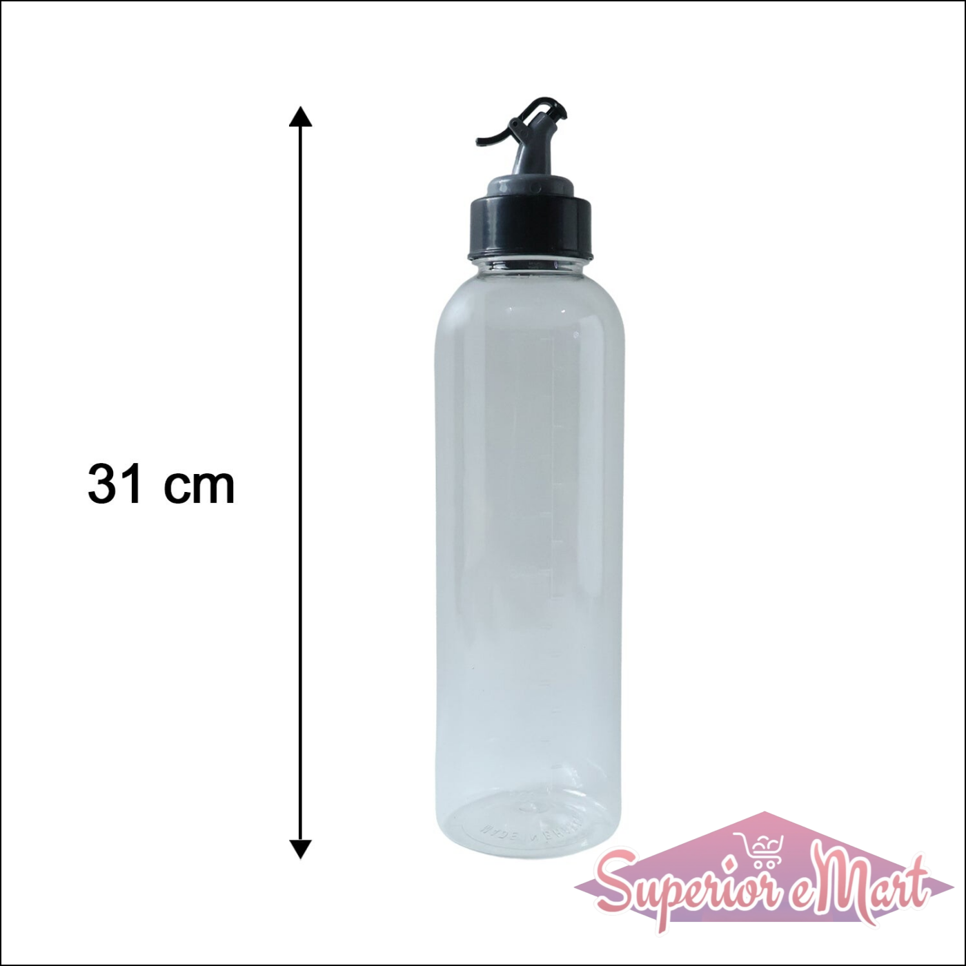Multipurpose Oil Dispenser Bottle With Flip Top Pour Spout 900 Ml