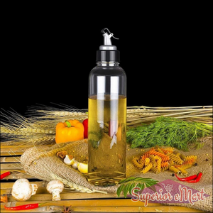 Multipurpose Oil Dispenser Bottle With Flip Top Pour Spout 900 Ml