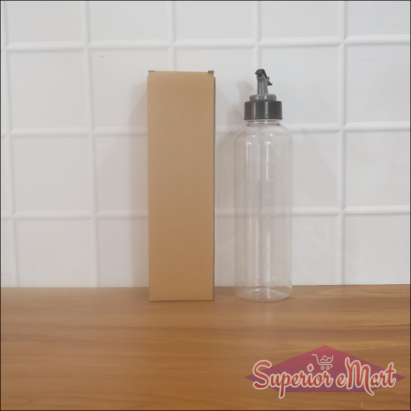 Multipurpose Oil Dispenser Bottle With Flip Top Pour Spout 900 Ml