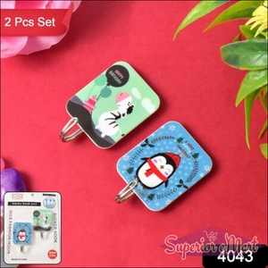 Multipurpose Strong Cartoon Hook Self-adhesive Hooks (2 Pc Set) - Superior eMart