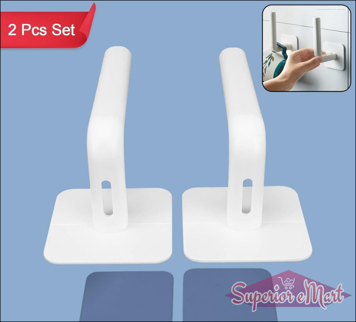Multipurpose Shelf Organizer 2 Pcs - Superior eMart