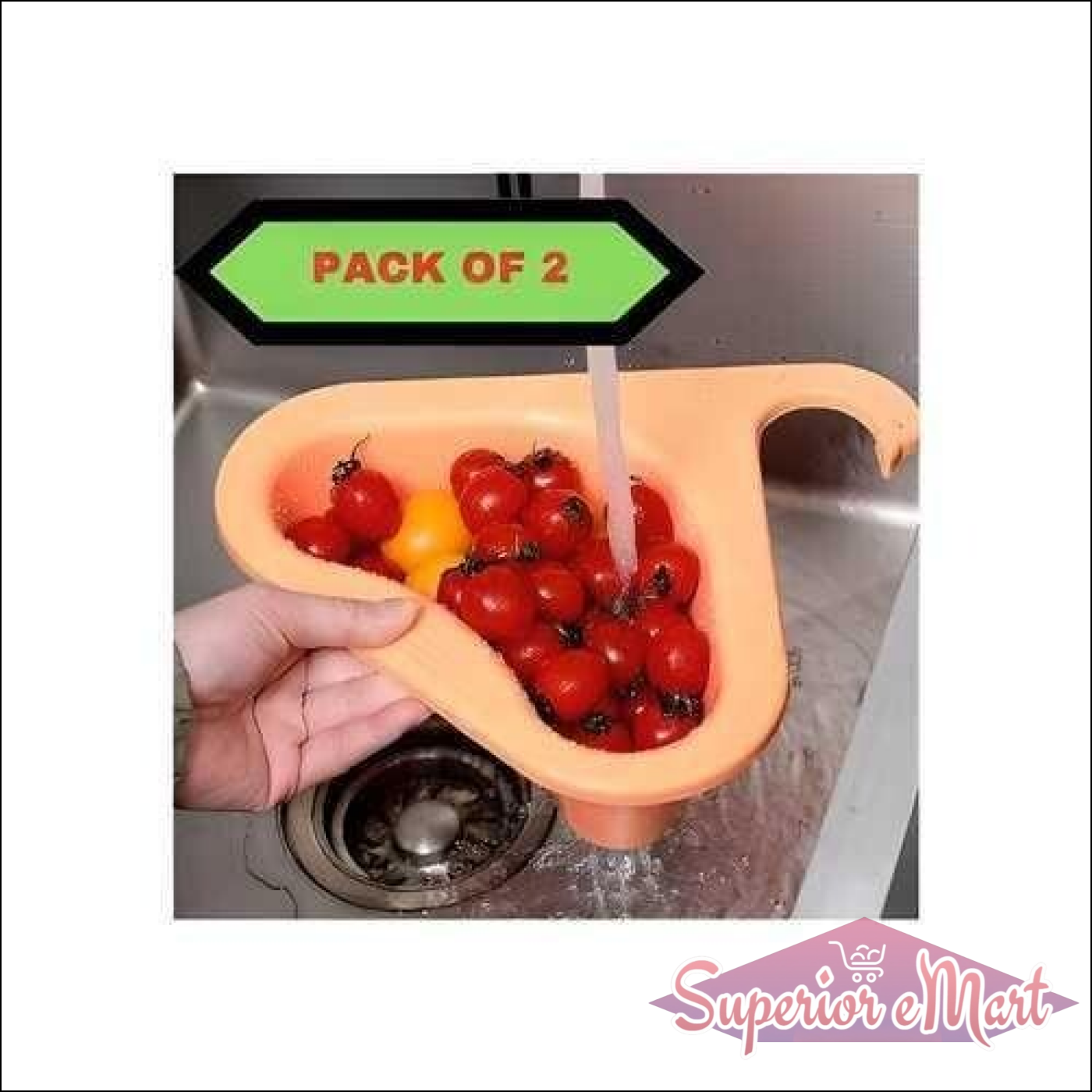 Multipurpose Sink Organizer Pack of 2 - Superior eMart