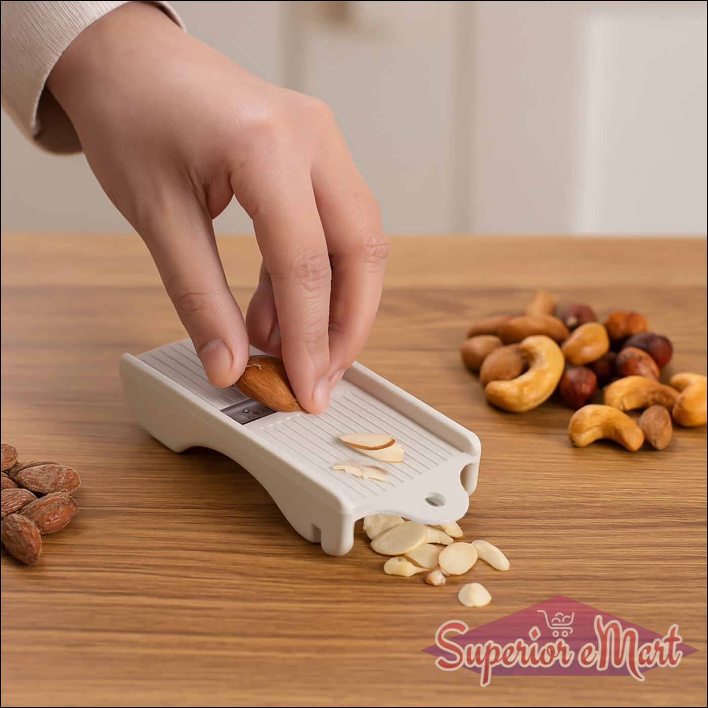 Multipurpose Dry Fruit / Ginger Slicer (1 Pc) - Superior eMart