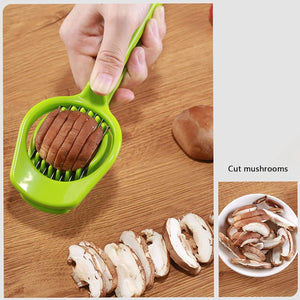 Superior eMart multipurpose slicer for fruits and eggs, ideal for cutting mushrooms with ease