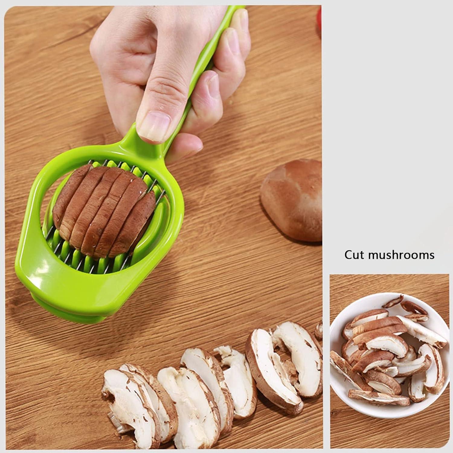 Superior eMart multipurpose slicer for fruits and eggs, ideal for cutting mushrooms with ease