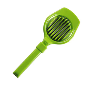 Superior eMart multipurpose slicer for fruits and eggs in vibrant green color for easy slicing