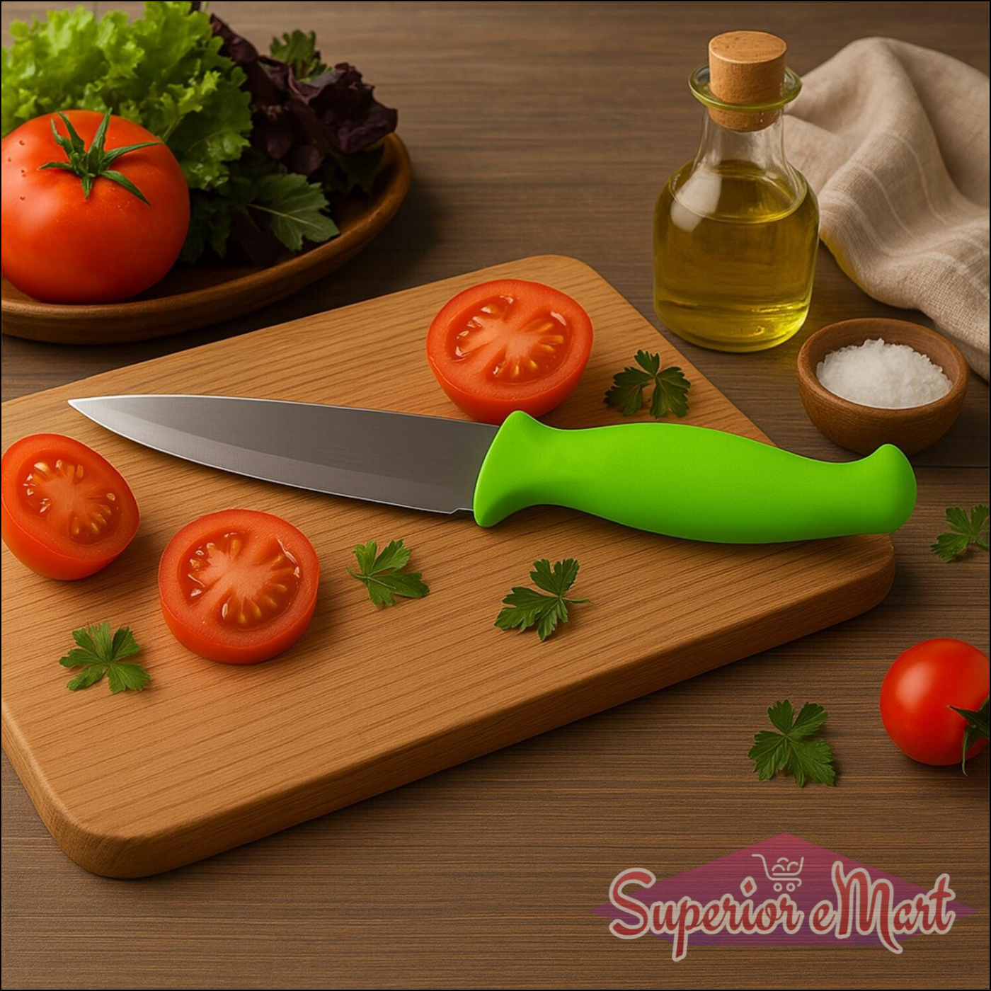 Multipurpose Stainless Steel Kitchen Knife (1 Pc) - Superior eMart