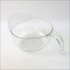 Multipurpose Transparent Plastic Bowl With Handle (1 Pc) - Superior eMart