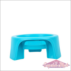 Bright blue unbreakable pot stand for home with a sturdy design and perfect support for pots