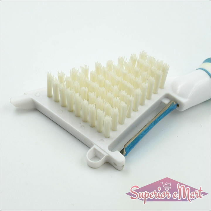 Superior eMart multipurpose vegetable peeler brush with soft bristles for easy cleaning and peeling