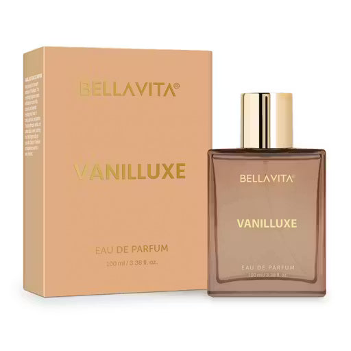 BELLAVITA VANILLUXE Perfume for Men & Women|Floral & Musky Notes|Long Lasting Fragrance| Eau de Parfum - 100 ml  (For Men & Women)