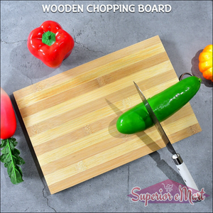 Natural Wood Chopping / Cutting Board For Kitchen Vegetables / Fruits - Superior eMart