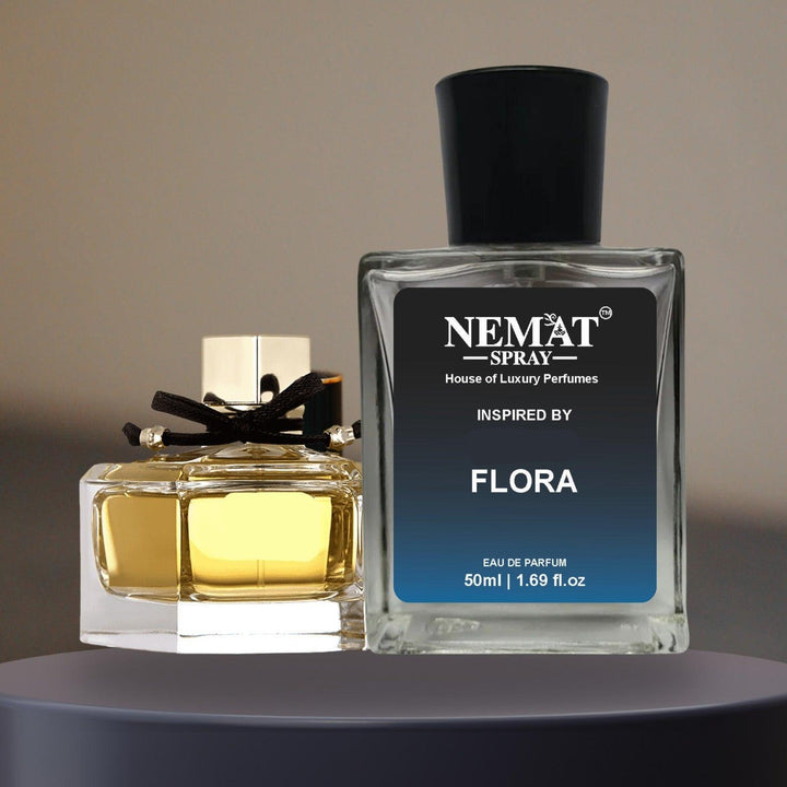 Nemat Spray Floral Inspired Perfume for Women in elegant bottles, showcasing luxury fragrance options