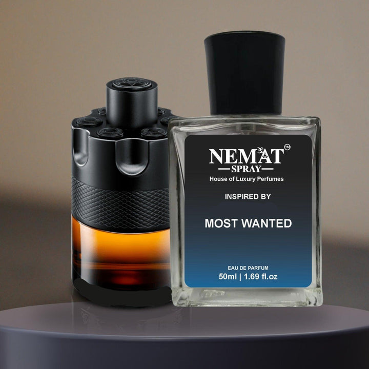 Nemat Spray Most Wanted Luxury Inspired Perfume 50ml Bottle with Elegant Design