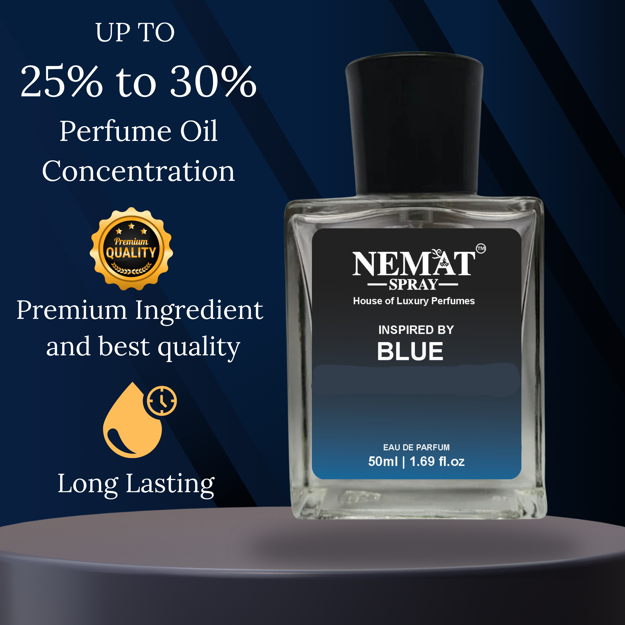 Bluue Dee Inspired Perfume for Men Luxury Scent by Superior eMart with long lasting premium quality
