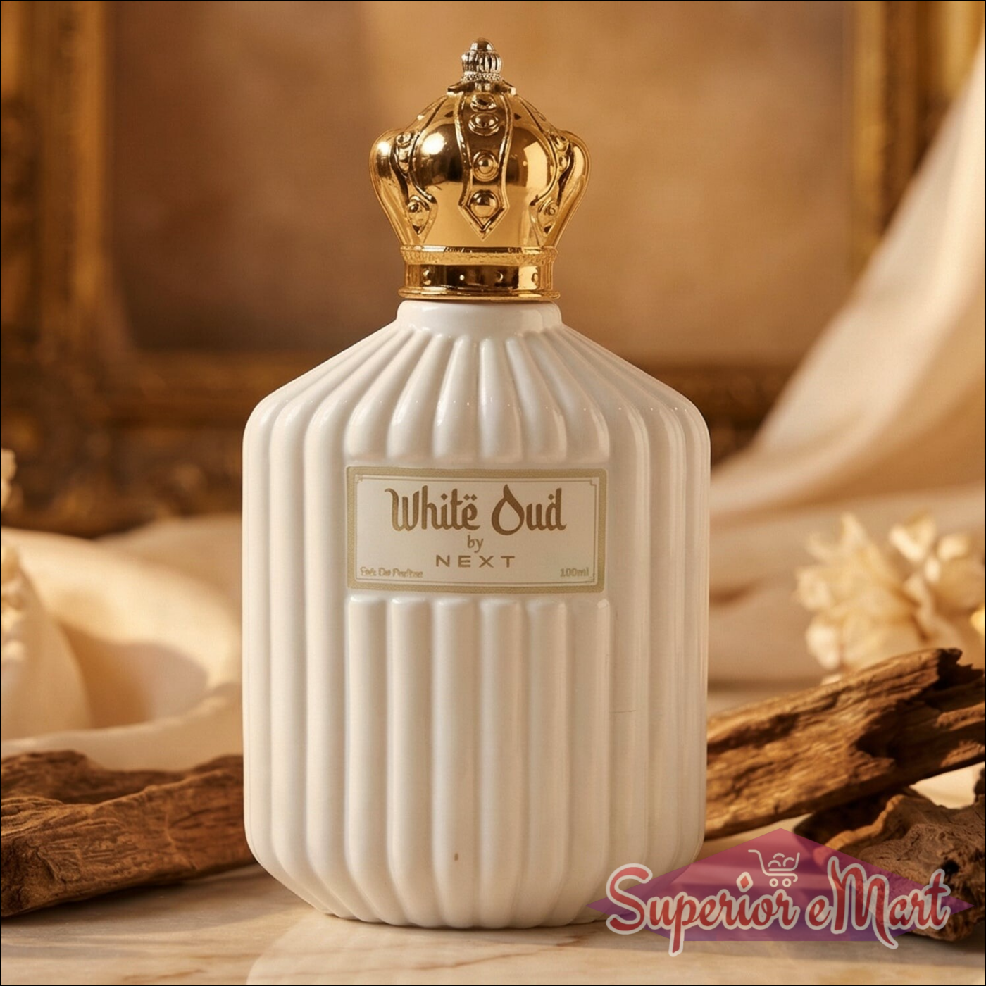 Next White Oud Premium Long Lasting Perfume Spray 100 Ml