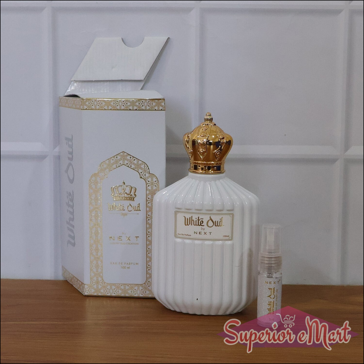Next White Oud Premium Long Lasting Perfume Spray 100 Ml